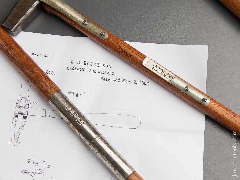 RARE Three Piece 45 inch! ROBERTSON Patent Bill Poster's Hammer with 32 inch Puller - 90148