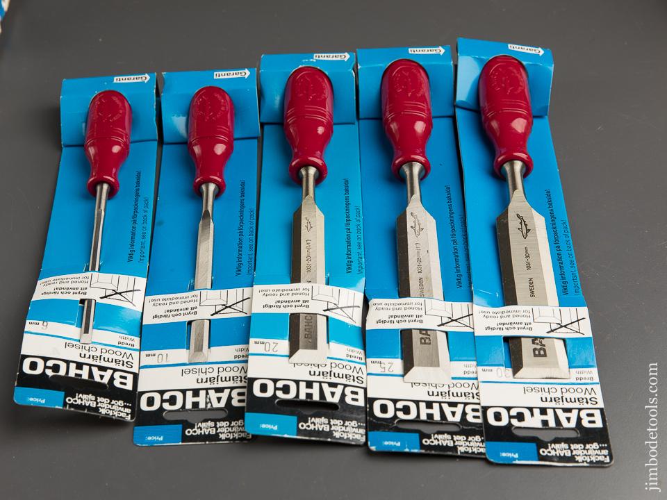 Dead Mint! BAHCO Sweden SHARK Brand Chisels with Original Packaging - 90181