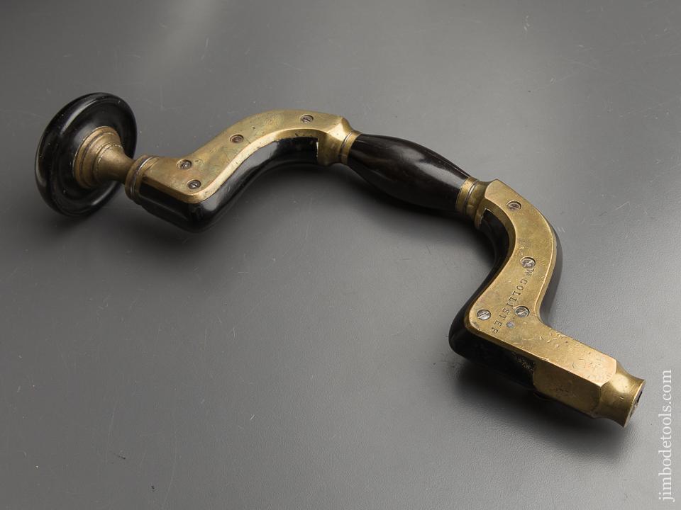 Exquisite! MARSDEN BROS Improved ULTIMATUM Brace in Ebony & Brass - 90296