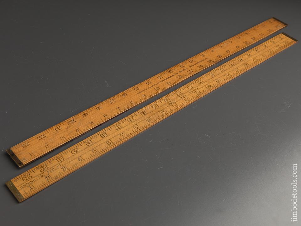 STANLEY No. 30 1/2 and LUFKIN No. 8205 Shrinkage Rules - 90360