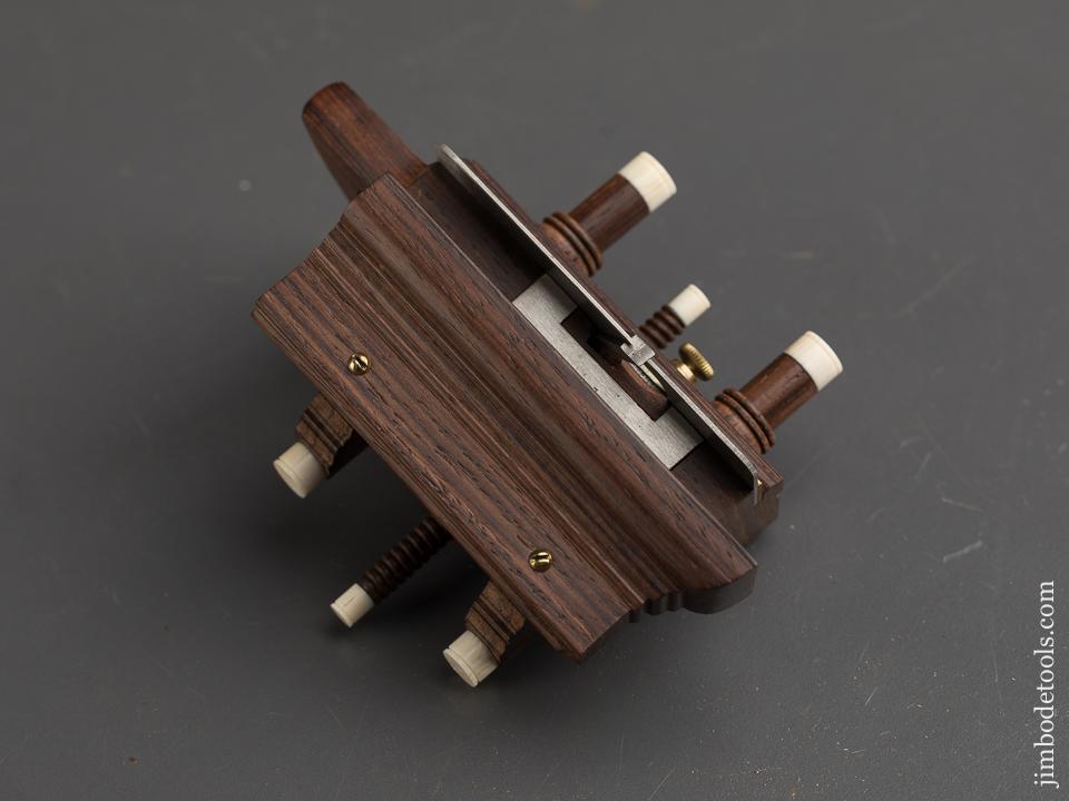 Miniature SANDUSKY Center Wheel Plow Plane by PAUL HAMLER - 90362