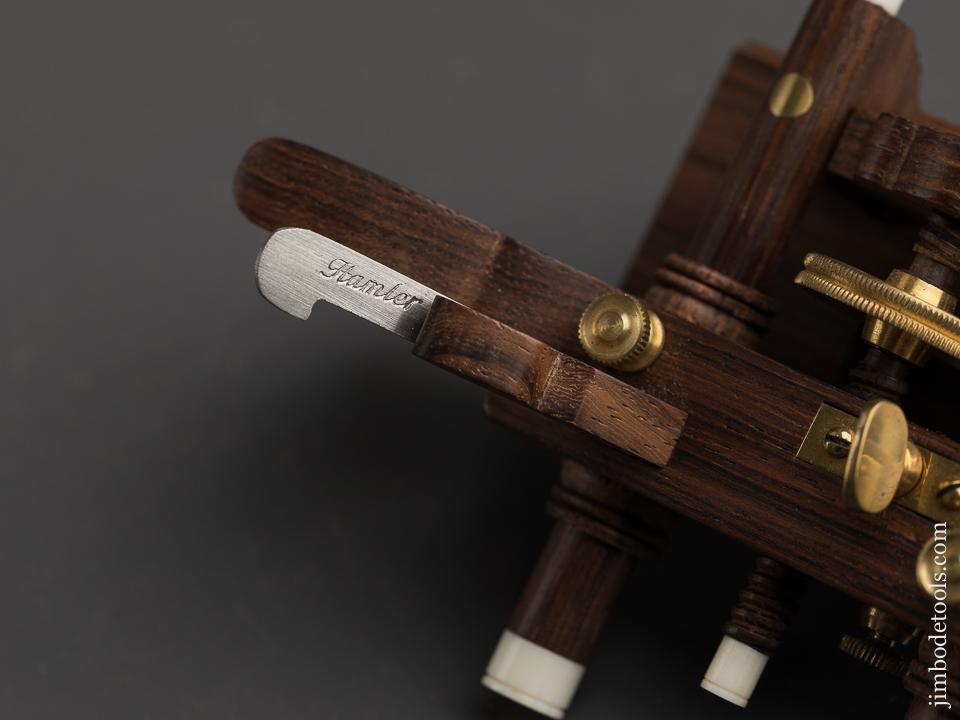 Miniature SANDUSKY Center Wheel Plow Plane by PAUL HAMLER - 90362