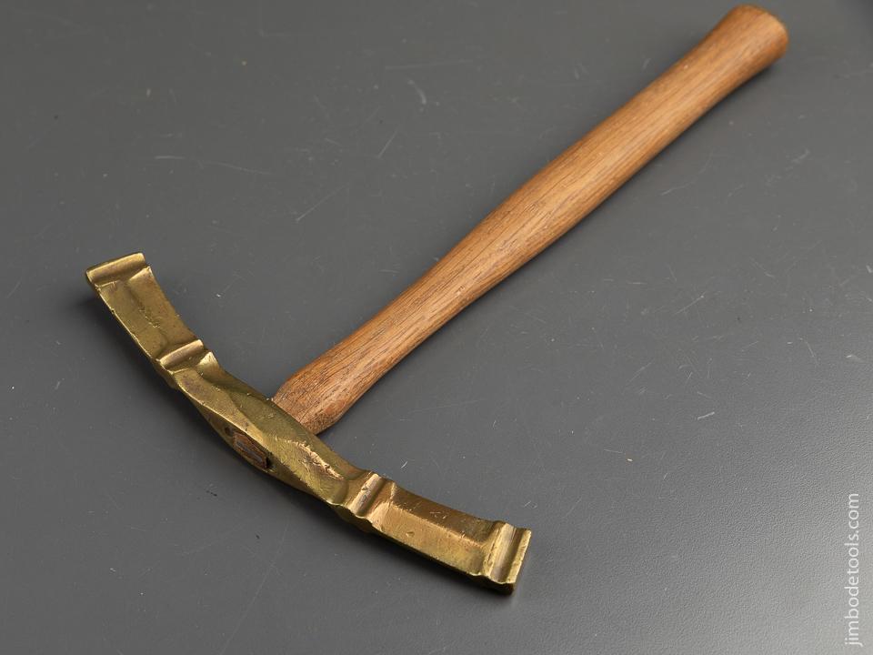 Unusual and Ornate Brass Hammer - 90437