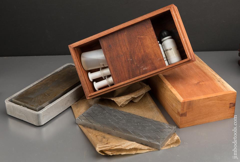 HARRIS TOOLS Lapping System in Wooden Box - 90627