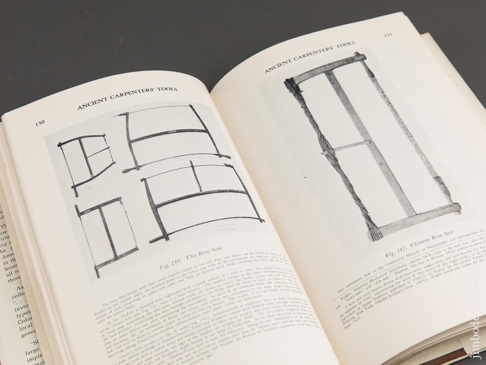 Book: ANCIENT CARPENTERS' TOOLS by Henry C. Mercer - 90961