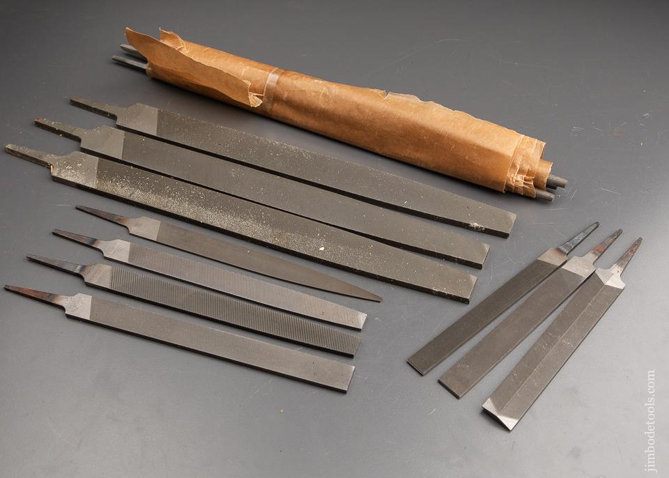 Assortment of Thirteen NEW OLD STOCK Files by NICHOLSON, etc. - 91065