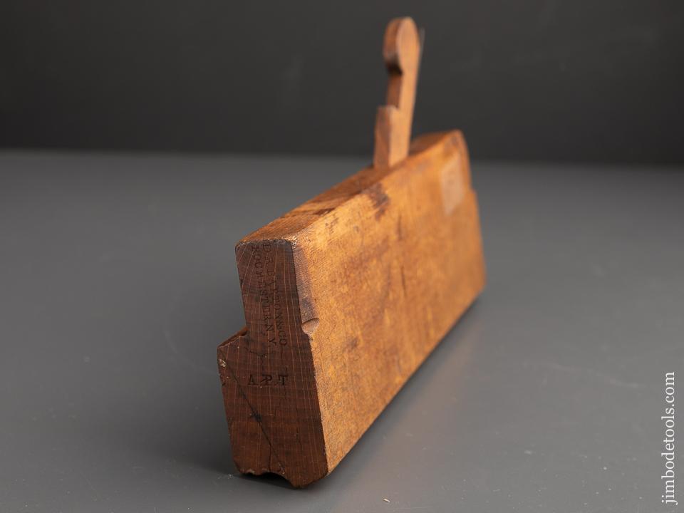 D.R. BARTON & CO ROCHESTER NY Crispy Complex Molding Plane circa 1832-74 GOOD+ - 91303
