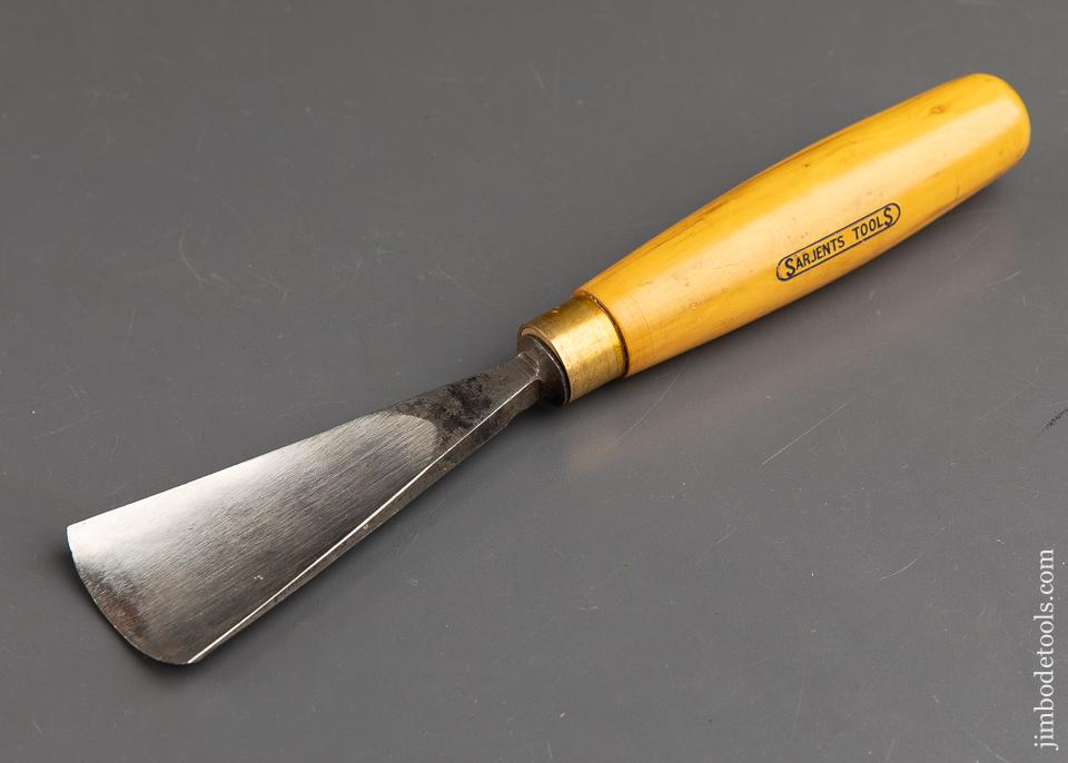 Fat! Two inch Wide DASTRA (Germany) No. 6 Sweep Boxwood Handled Carving Sculpting Gouge -91431