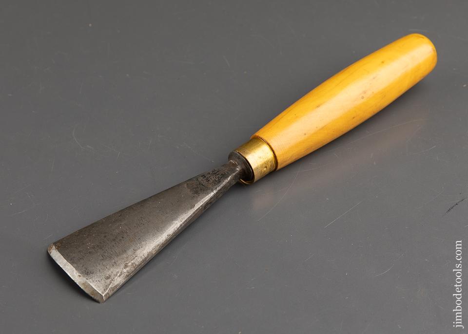 Fat! Two inch Wide DASTRA (Germany) No. 6 Sweep Boxwood Handled Carving Sculpting Gouge -91431