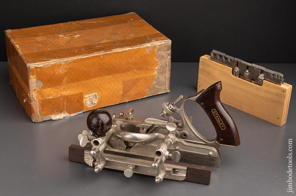 Unused! STANLEY No. 45 Combination Plane 100% COMPLETE in Original Box - 91545