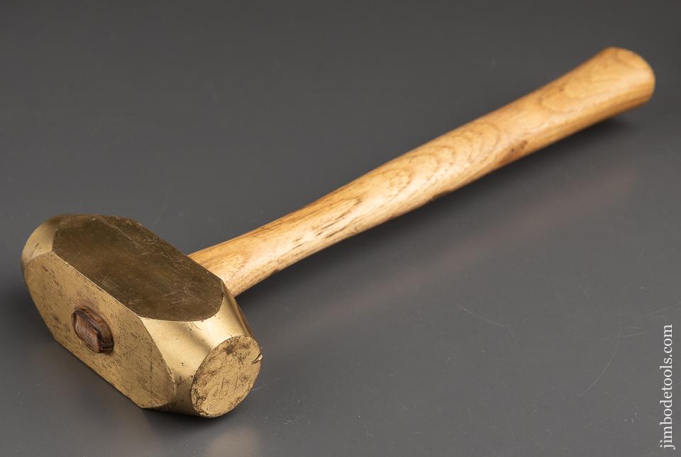 Fantastic Three pound Brass Hammer NEW OLD STOCK - 91558