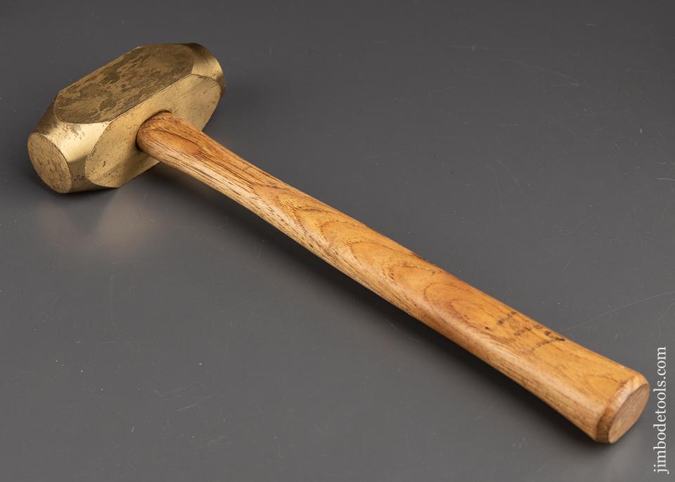 Fantastic Three pound Brass Hammer NEW OLD STOCK - 91558