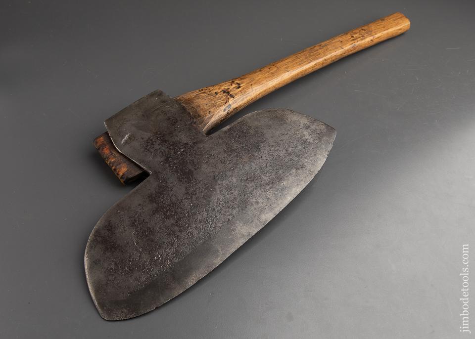 Great D.R. BARTON Offset Single Bevel Broad Axe - 91696