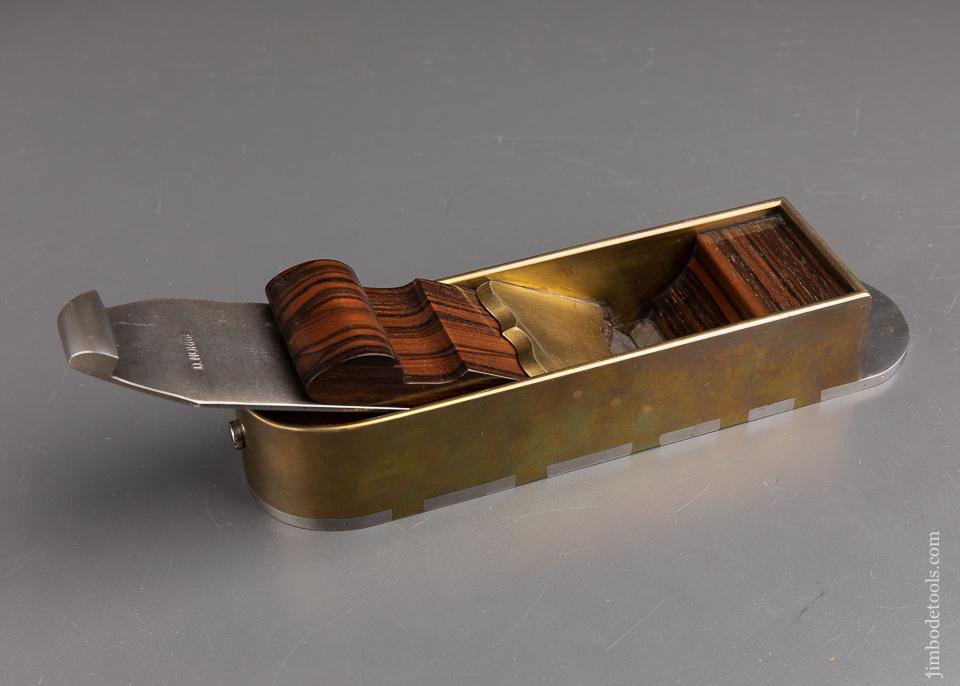 Beautiful Bronze Mitre Plane circa 1980 by PETER GABY Canada MINT - 91908