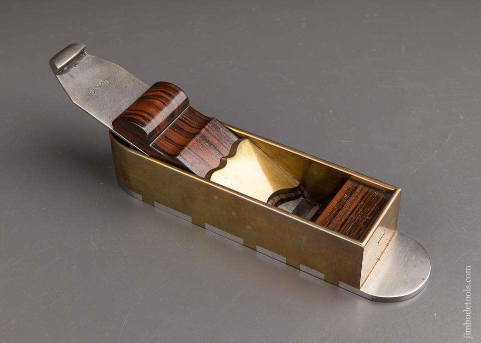 Beautiful Bronze Mitre Plane circa 1980 by PETER GABY Canada MINT - 91908