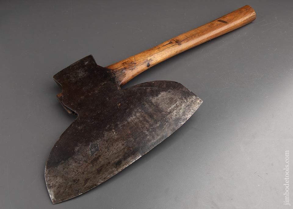 Great UNDERHILL EDGE TOOL CO Offset Single Bevel Broad Axe - 91915