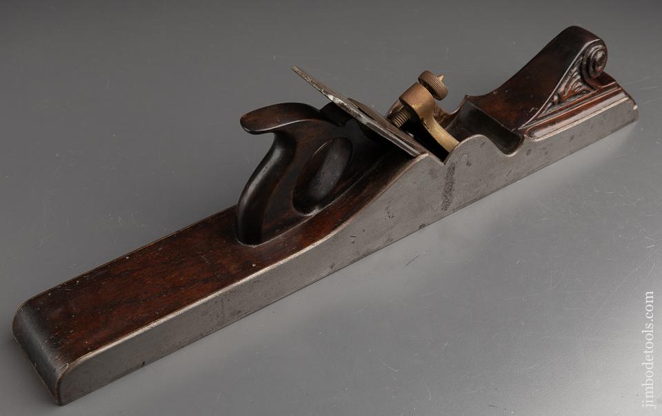 Incredible! Dovetailed 22 inch Jointer with Fancy Carved Infill - 91948