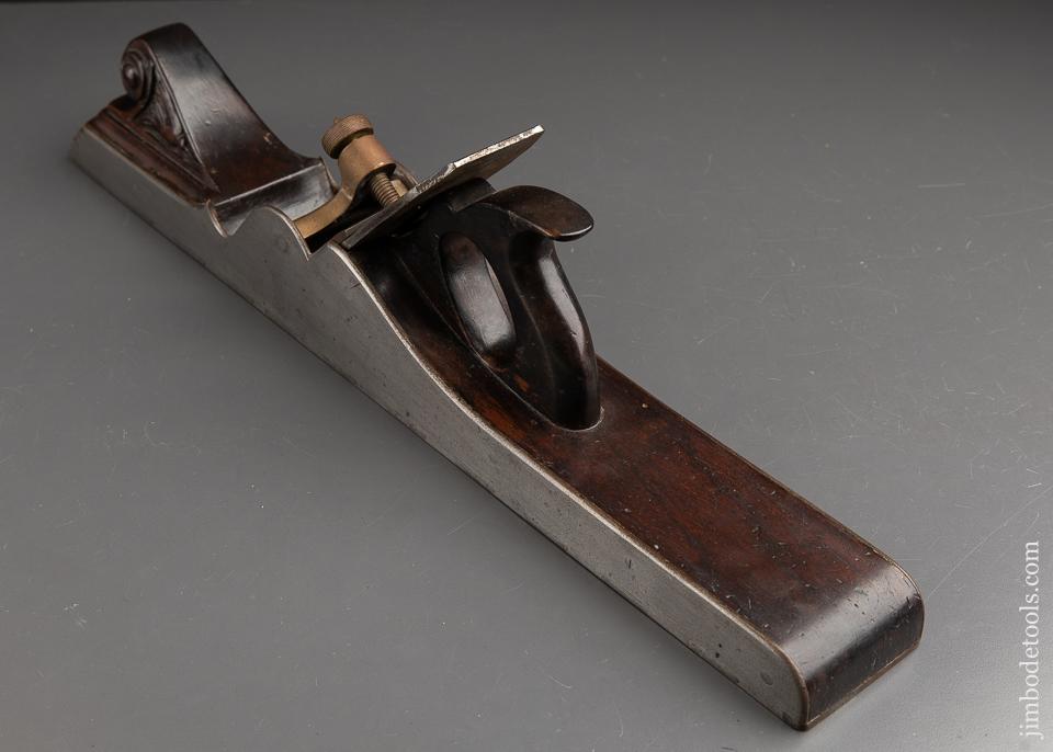 Incredible! Dovetailed 22 inch Jointer with Fancy Carved Infill - 91948