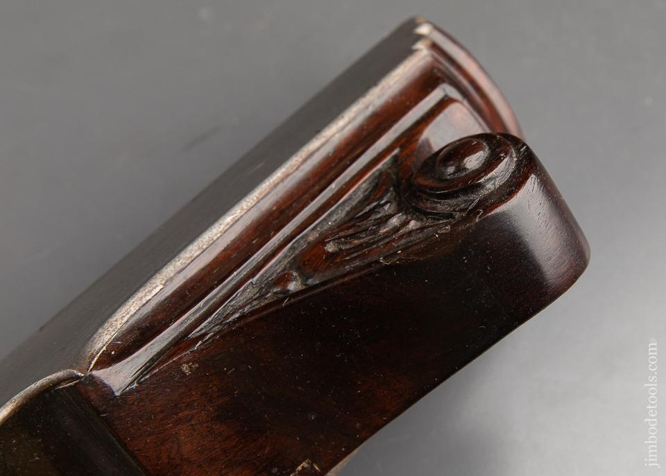 Incredible! Dovetailed 22 inch Jointer with Fancy Carved Infill - 91948