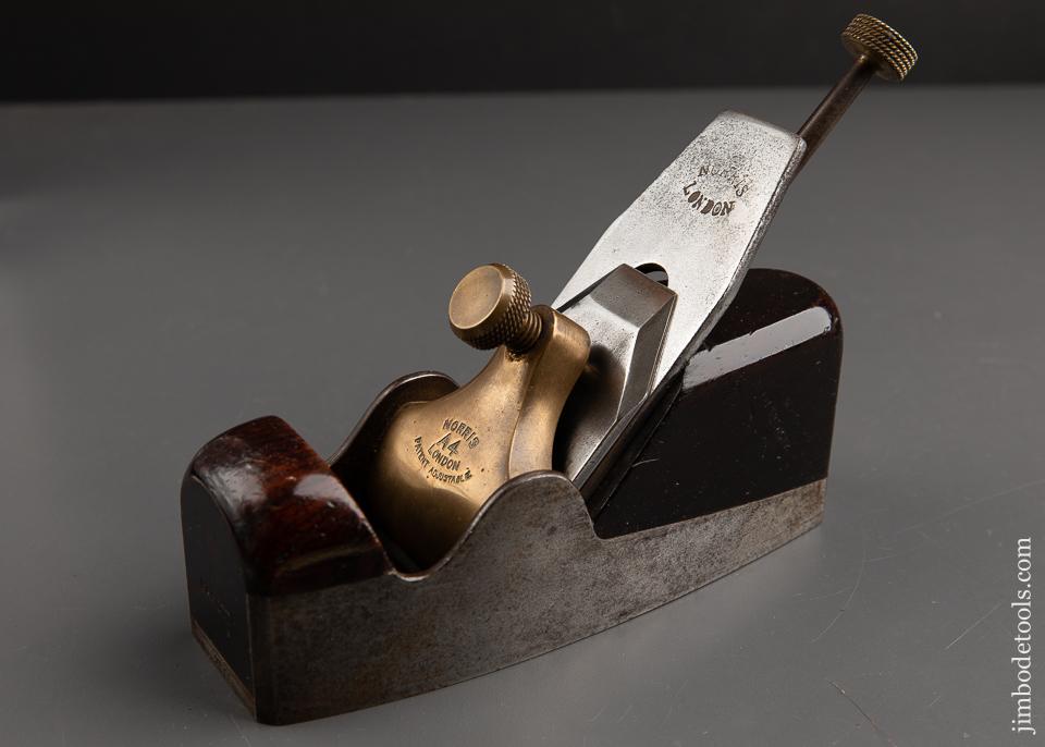 Scarce! NORRIS A4 Pre-War Dovetailed Smooth Plane - 91952U