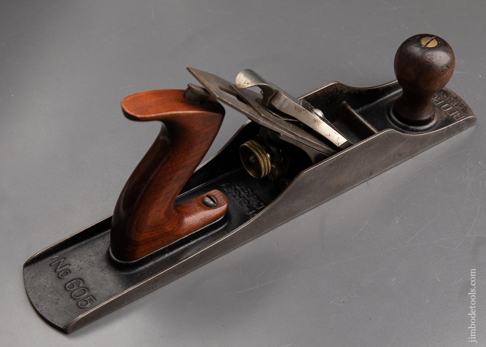Excellent STANLEY No. 605 BEDROCK Jack Plane Type 7 circa 1923-26 SWEETHEART with Decal - 92085