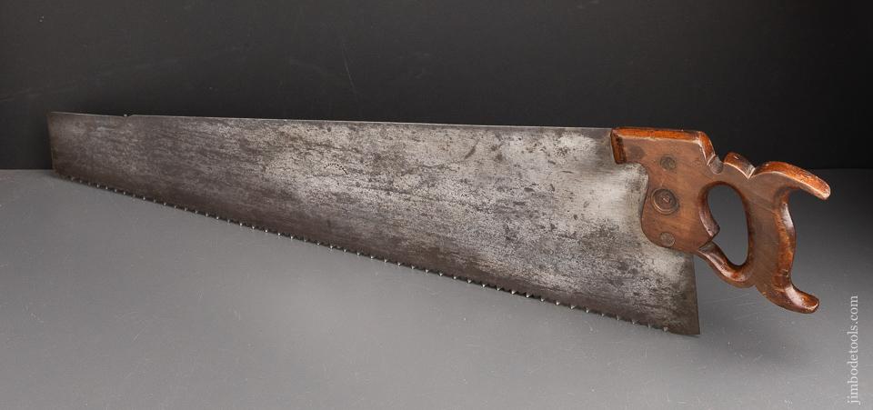 Very Early! Circa 1863-76 HARVEY W. PEACE BROOKLYN No. 45 VULCAN Hand Saw - 92095