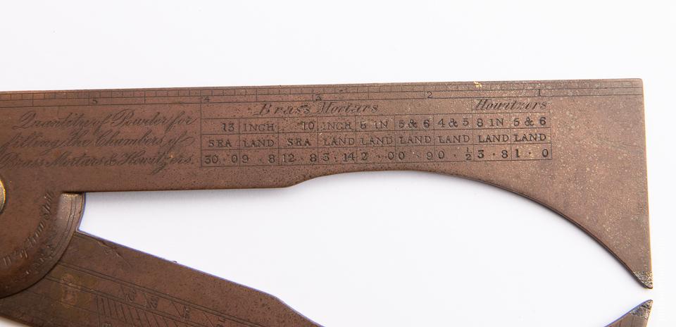 BELCHER BROS & CO. NEW YORK Seven inch Gunner's Calipers circa 1843-52 - 92202U