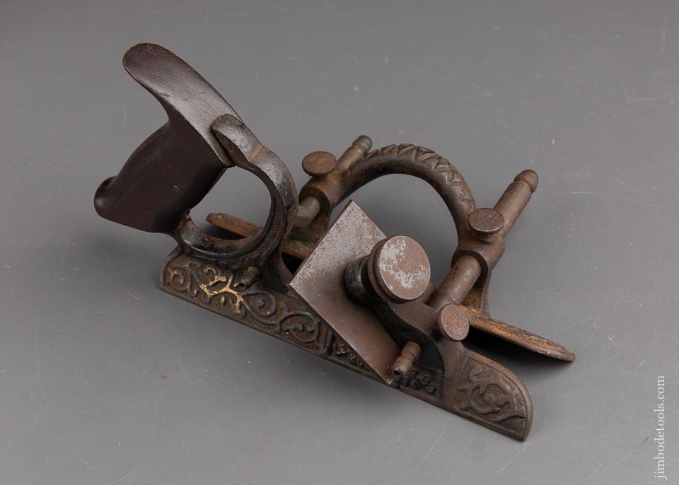 Very Rare! LEE's Patent February 13, 1883 Stop Chamfer Plane FINE & FLAWLESS - 92204U