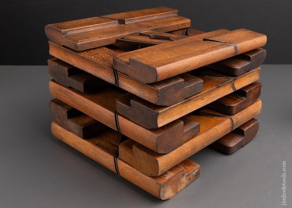 Twelve Hollows & Rounds Moulding Planes ALL by VARVILL - 92418
