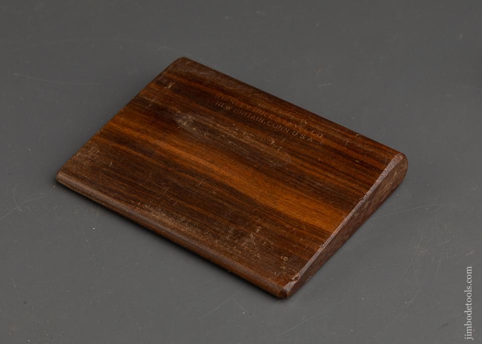 Dead Mint STANLEY Slicker or Seam Rubber Lignum Vitae Signed - 92751
