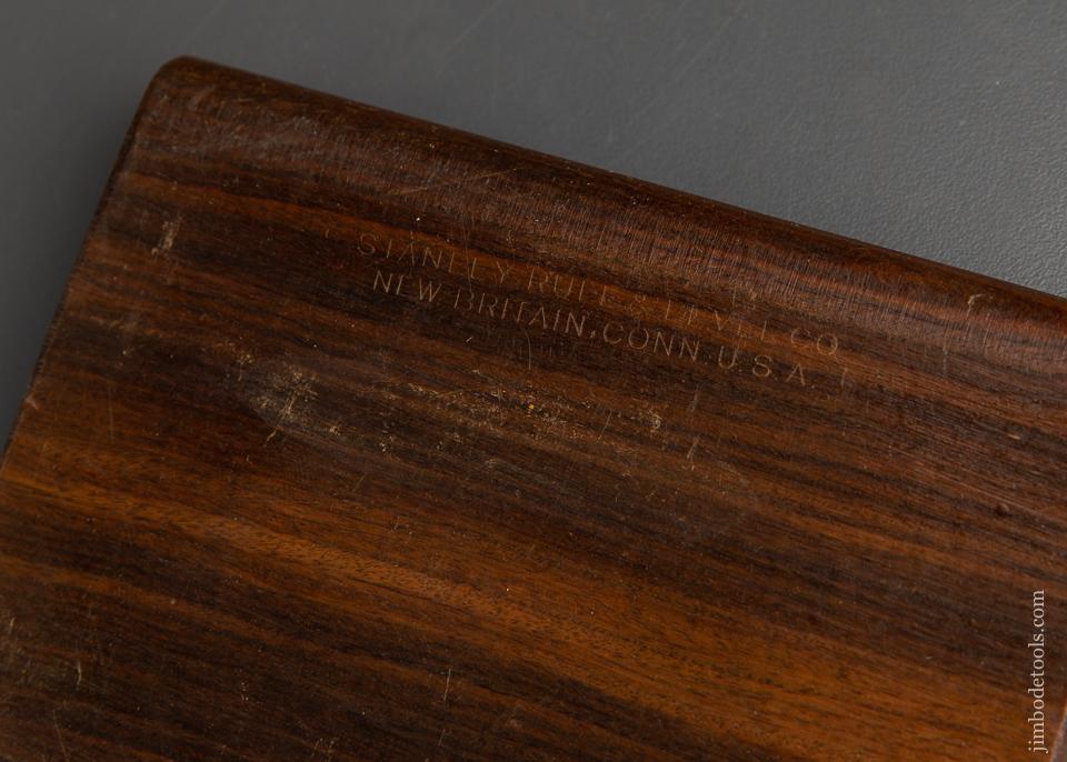 Dead Mint STANLEY Slicker or Seam Rubber Lignum Vitae Signed - 92751