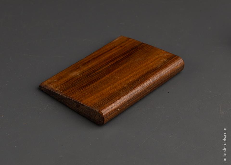 Dead Mint STANLEY Slicker or Seam Rubber Lignum Vitae Signed - 92751