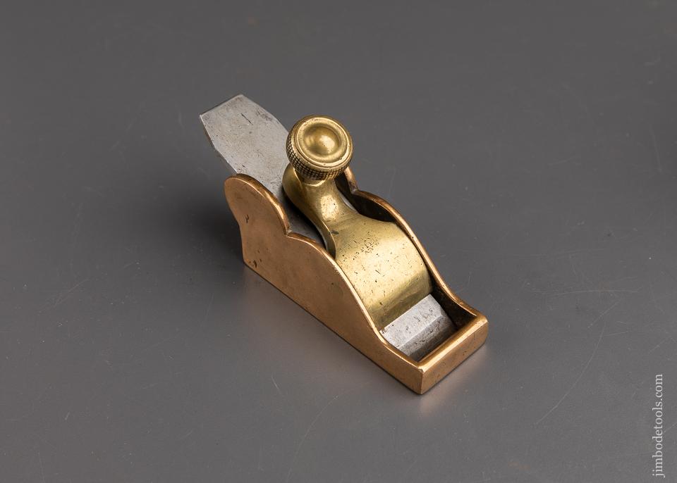 SPIERS AYR 3 5/8 inch Cast Gunmetal, Brass Chariot Plane - 92774U
