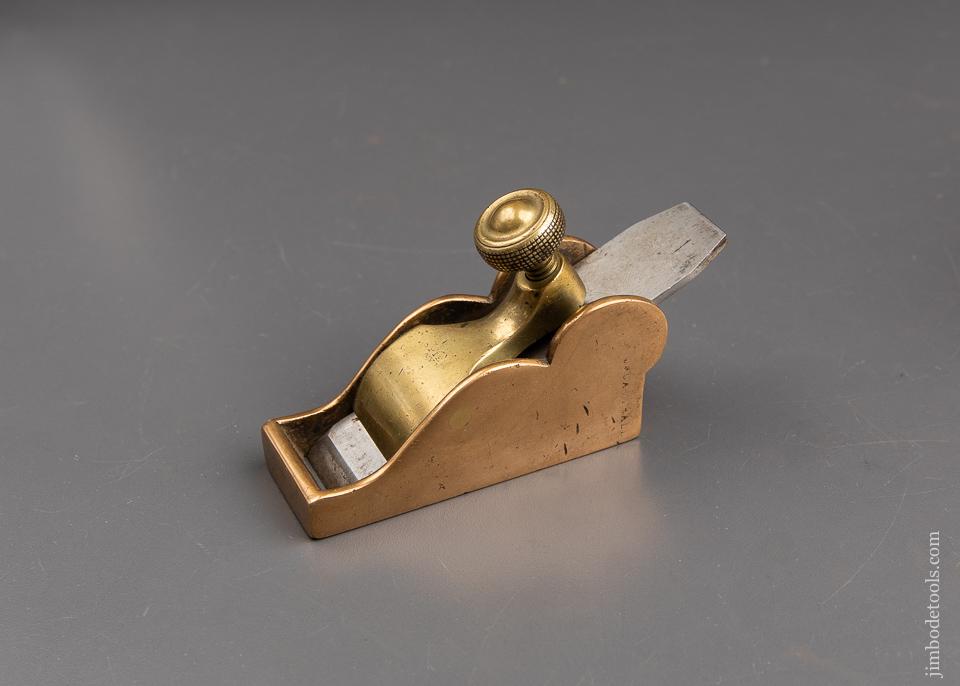 SPIERS AYR 3 5/8 inch Cast Gunmetal, Brass Chariot Plane - 92774U