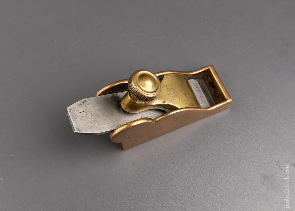 SPIERS AYR 3 5/8 inch Cast Gunmetal, Brass Chariot Plane - 92774U