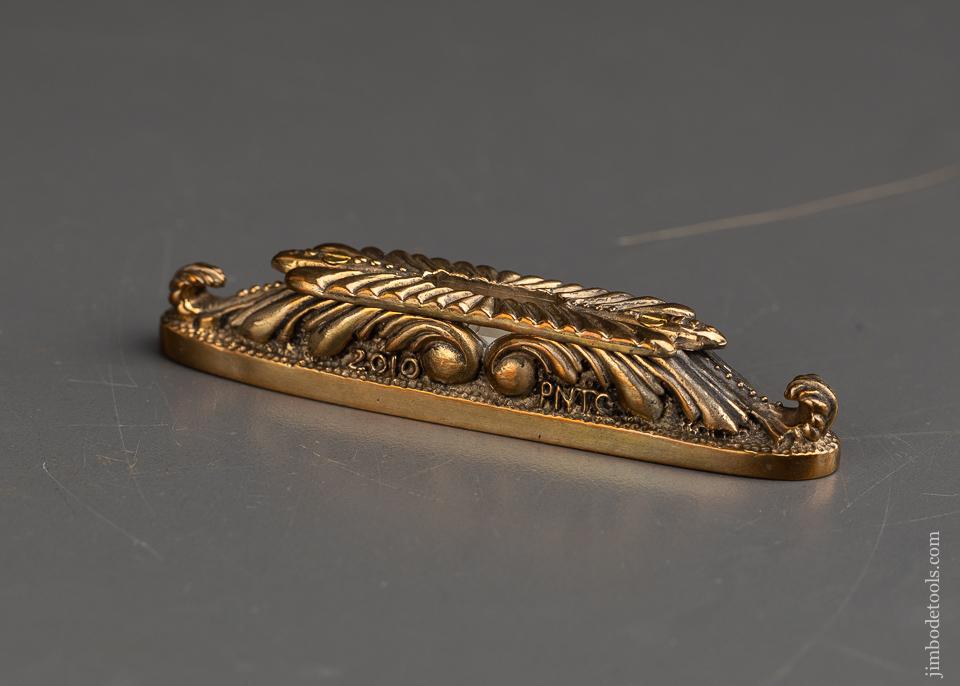 Mini 2010 PNTC Best in the West Favor RARE Miniature 3 1/4 inch Brass Level MINT in its Original Box - 92796