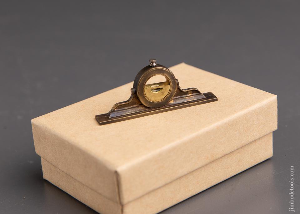Rare! PAUL HAMLER Miniature 1/3 Size DAVIS Mantle Clock Level - 92797
