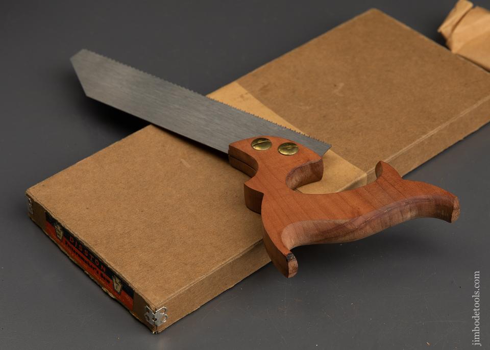 DISSTON No. 1 Patternmaker's Saw MINT in Original Box! - 92854