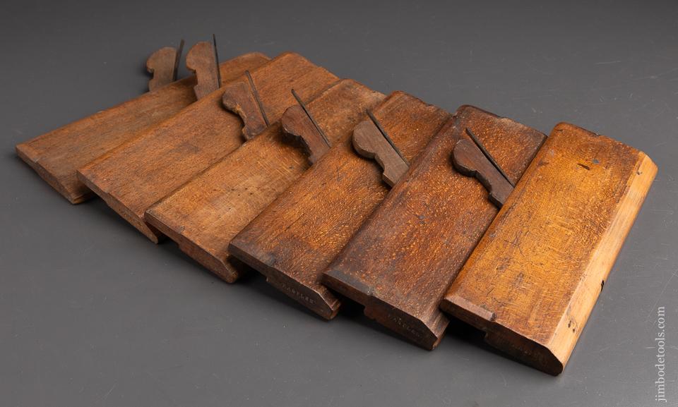 Good User Set of 3 Pairs of Hollow & Round Planes by MATHIESON #4, 6, 8 - 92859