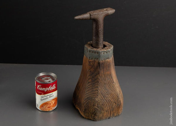 5x4 inch Anvil on 8x6 Stump - 93002R – Jim Bode Tools