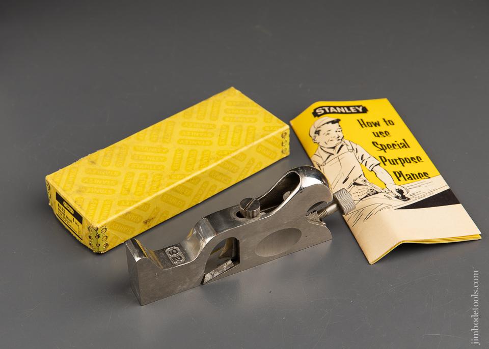 STANLEY No. 92 Rabbet Plane in Original Box - 93055