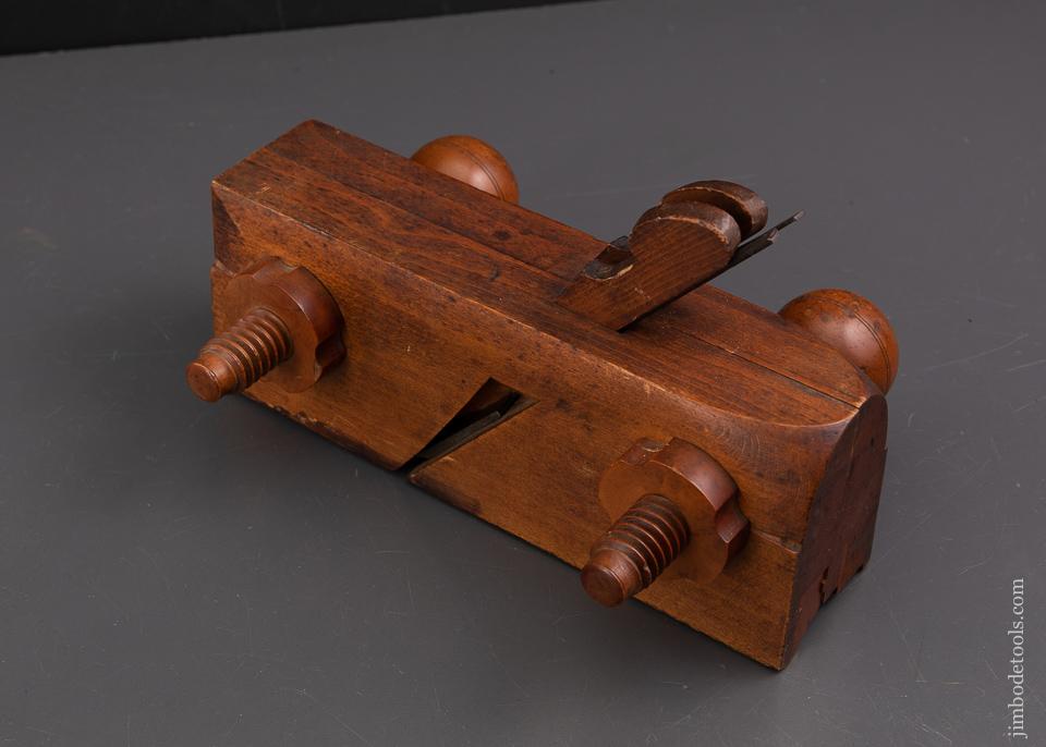 RARE & Spectacular! M. COPELAND Double Iron Screw Arm Sash Molding Plane EXTRA FINE = 93079
