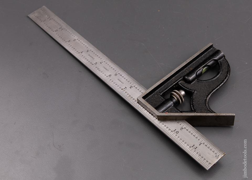 Extra Fine! Twelve inch STARRETT Combination Square - 93102