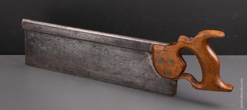 JUST SHARPENED! 12 point 14 inch Rip THOS TURNER & CO Tenon Saw - 93172