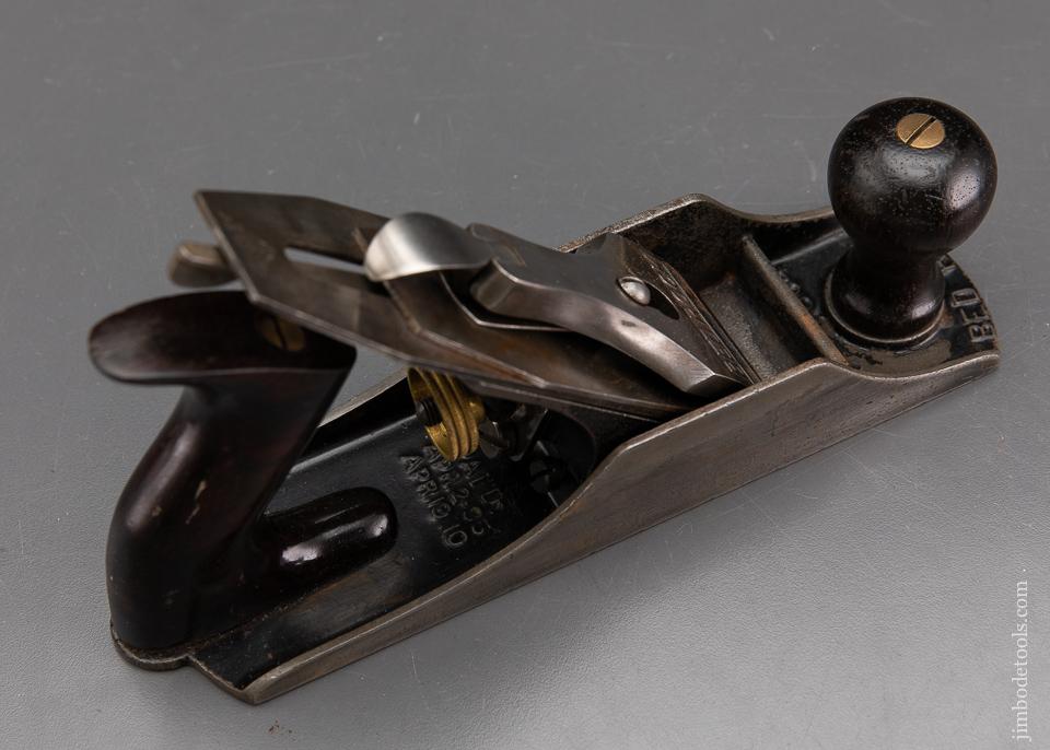 Awesome STANLEY No. 604 BEDROCK Smooth Plane Type 6 circa 1912-18 GOOD+ - 93365