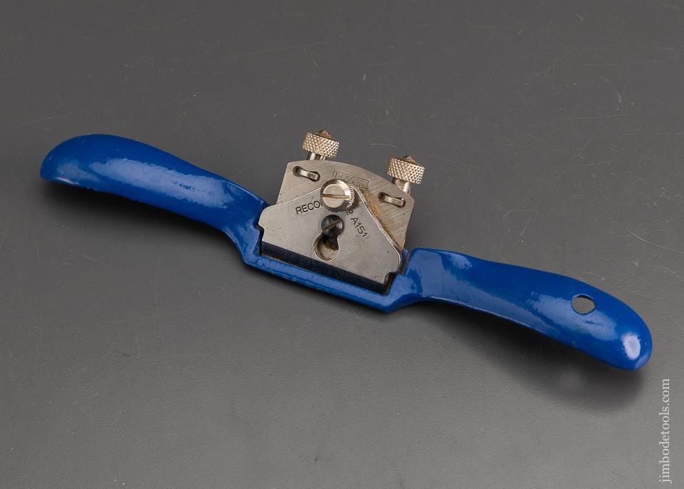 MINT Flat Bottom RECORD No. A151 Adjustable Spoke Shave - 93415