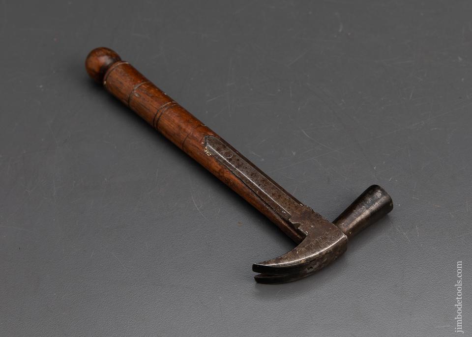 Great Rosewood Handled Strapped Gentleman's Hammer - 93499U