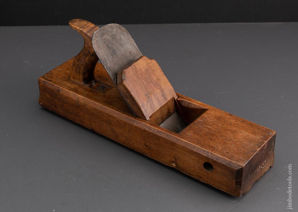 Amazing! Yellow Birch 18th Century Crown Molding Plane by JO:WILBUR - 93519