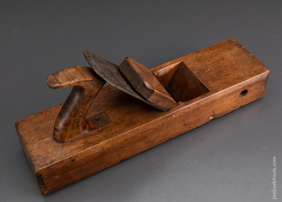 Amazing! Yellow Birch 18th Century Crown Molding Plane by JO:WILBUR - 93519