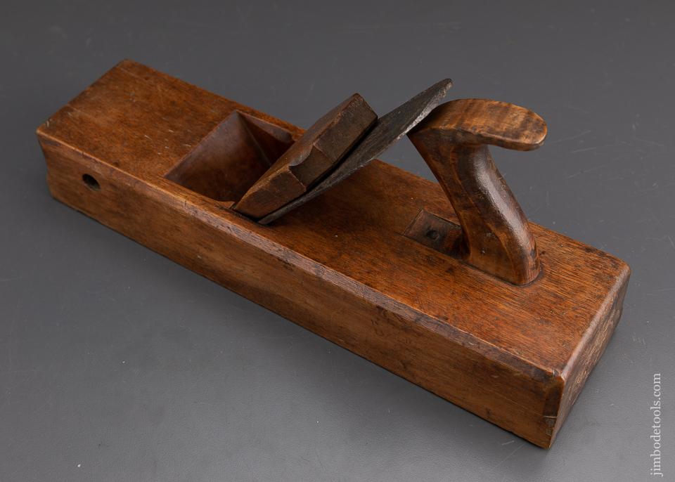 Amazing! Yellow Birch 18th Century Crown Molding Plane by JO:WILBUR - 93519
